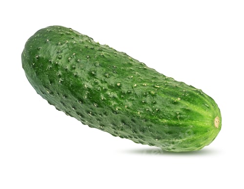 Preview: Cucumber Isolated On White Background