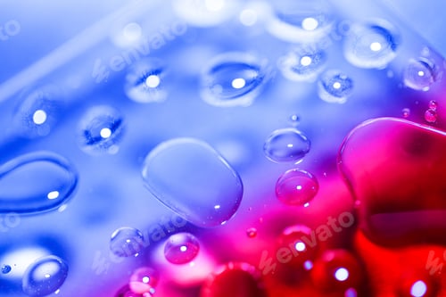 Preview: Water Drops On Abstract Background