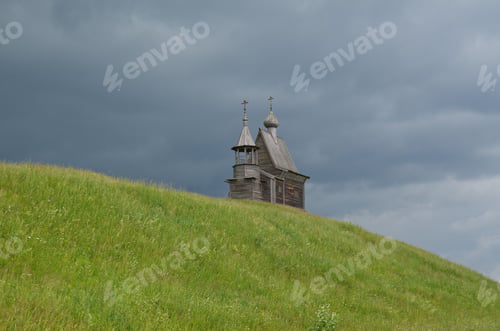 Preview: Wooden Chapel St. Nicholas.Kenozerye, Arkhangelsk Region, Russia
