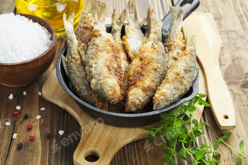 Preview: Fried Fish In A Frying Pan