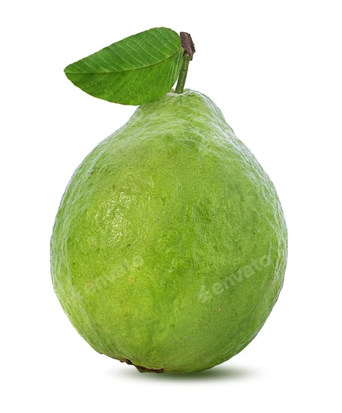 Preview: Guava Isolated On White Background
