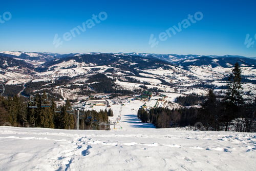 Preview: Beautiful Winter Mountains, Skiing Resort