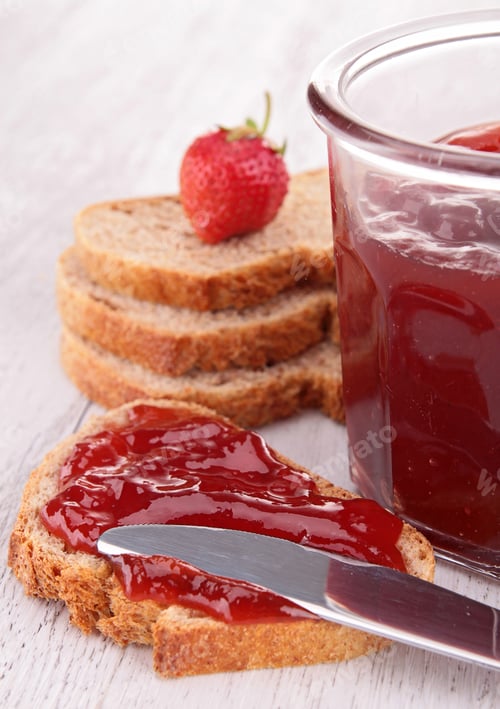 Preview: Strawberry Jam And Bread