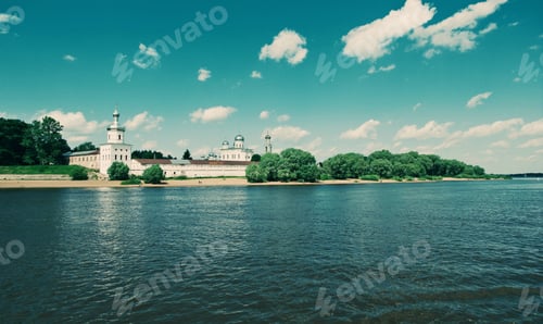 Preview: Yuriev Monastery . Veliky Novgorod, Russia