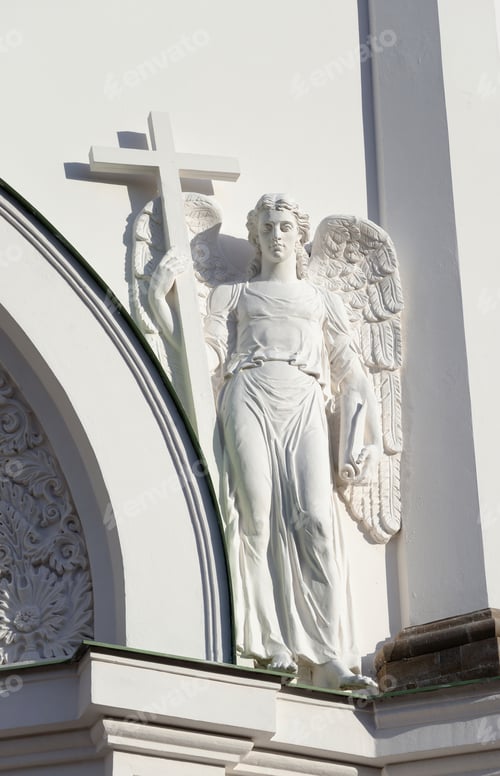 Preview: Fragment Of Cathedral St. Catherine In Tsarskoye Selo At Sunny Day, Suburb Of St.Petersburg, Russia.