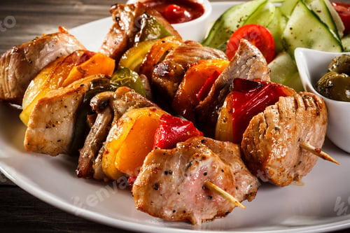 Preview: Grilled Meat And Vegetables