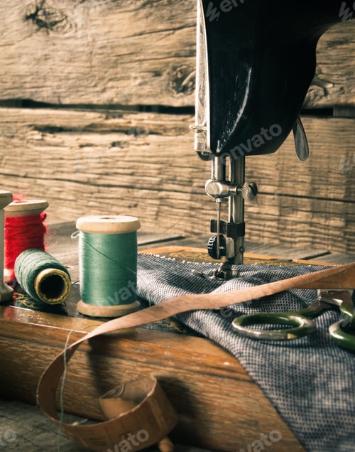 Preview: Sewing. The Sewing Machine And Tools.