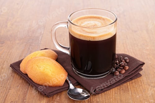 Preview: Coffee Cup And Madeleine