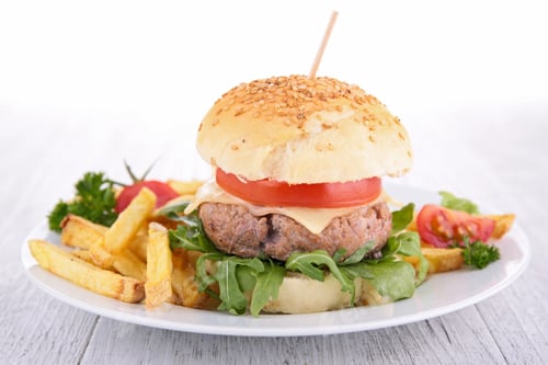 Preview: Burger On Plate