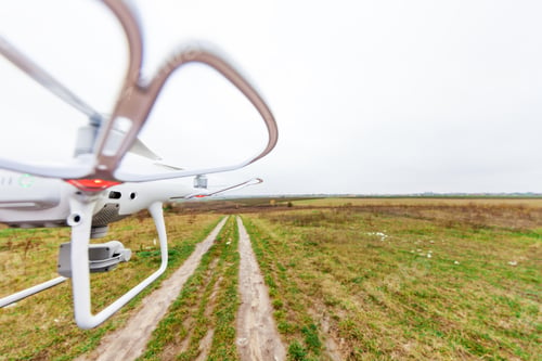 Preview: The Drone And Photographer Woman Hands