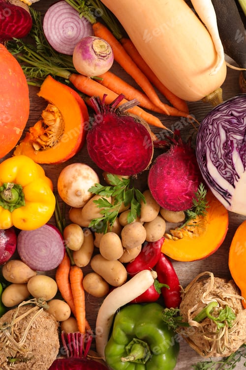 Preview: Assorted Raw Vegetable