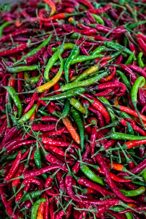 Preview: Red And Green Hot Chili Peppers