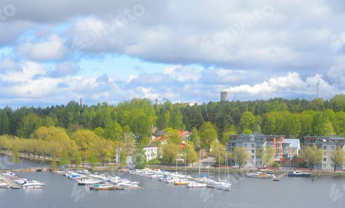 Preview: View Of Lappeenranta City And Saimaa Lake. Lappeenranta - City And Municipality In Finland, In The