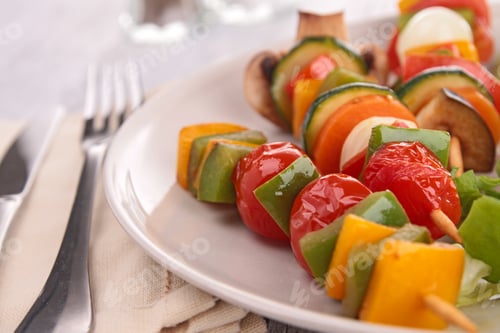 Preview: Vegetarian Skewer Kebab