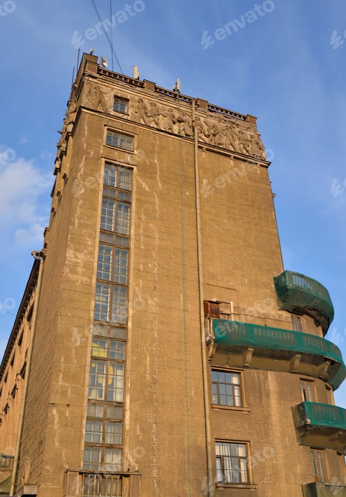 Preview: Palace Of Culture Communication Workers In The Style Of Constructivism, St. Petersburg, Russia