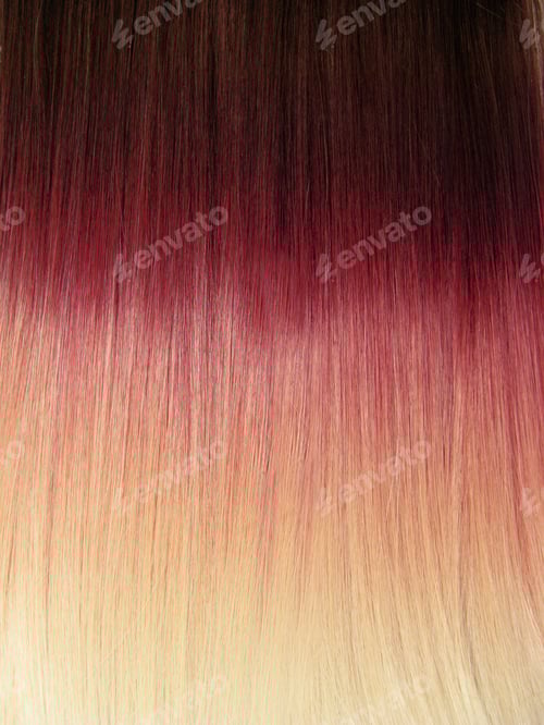 Preview: Blond Shiny Hair Texture Ombre Abstract Fashion Style Background