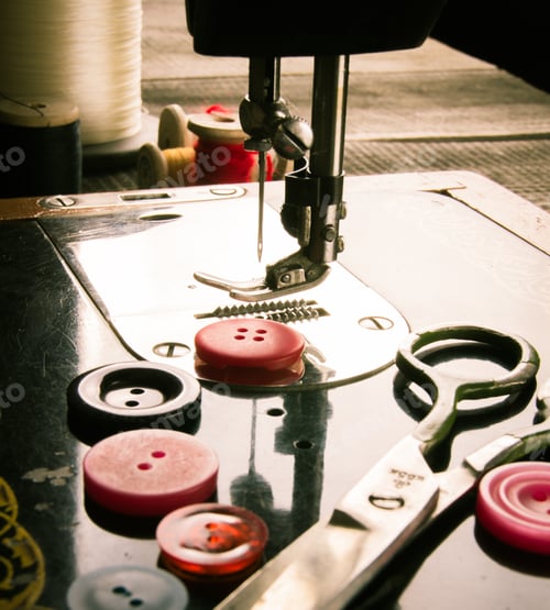 Preview: Sewing. The Sewing Machine And Tools.