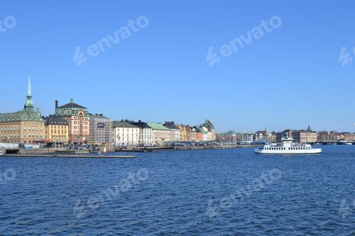 Preview: View Of Old Town In Stockholm, Sweden.