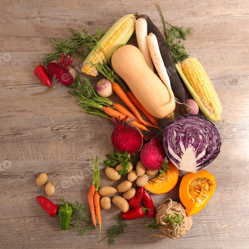 Preview: Assorted Autumn Vegetables