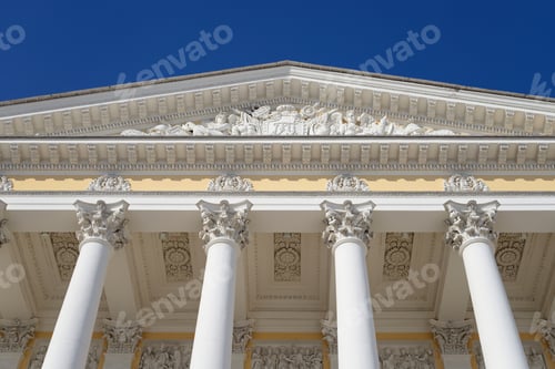 Preview: State Russian Museum In St.Petersburg At Sunny Day, Russia.