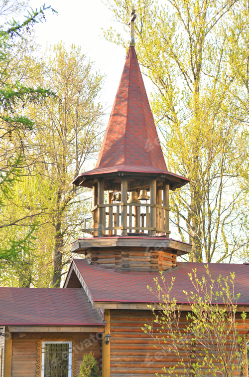 Preview: Temple-Chapel Of Protection Of The Holy Virgin In Microdistrict Ribatskoe On The Outskirts Of St