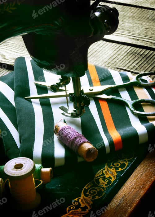 Preview: Sewing. The Sewing Machine And Accessories.