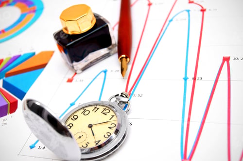 Preview: Pen, Ink And A Watch On Graphs.