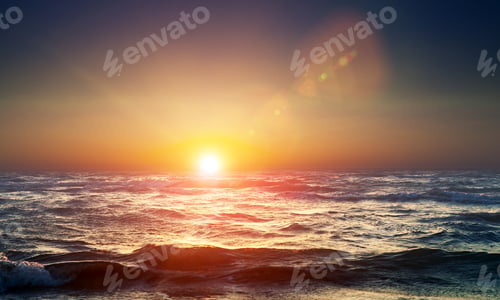 Preview: Sunrise In The Sea