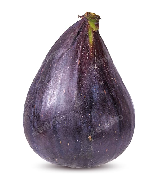 Preview: Fresh Figs Isolated On White Background.