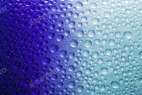 Preview: Water Drops On Abstract Background