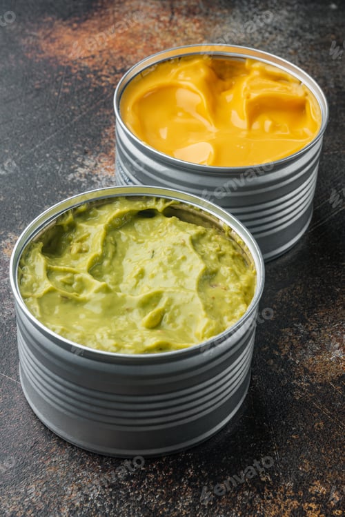 Preview: Canned Guacamole And Cheese Dip In Can