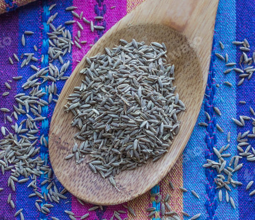 Preview: Cumin In Wooden Spoon