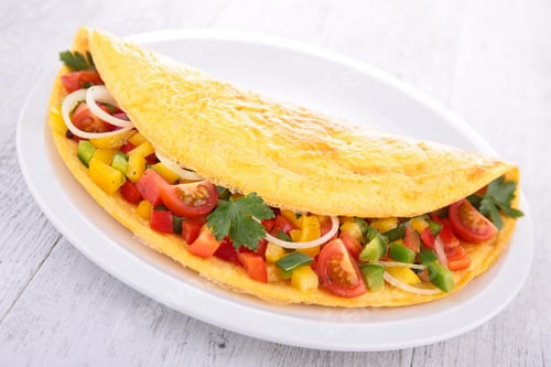 Preview: Omelette And Vegetables