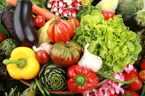 Preview: Close Up On Group Of Vegetable