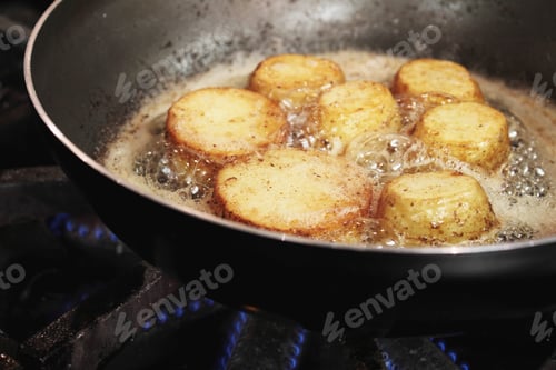 Preview: Potatoes Frying In Pan