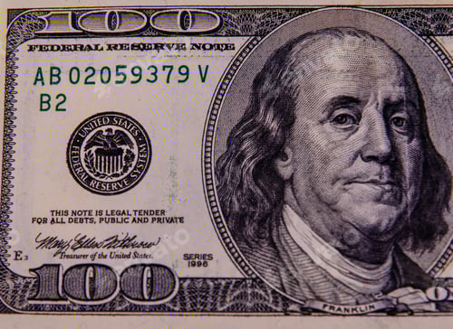 Preview: Close-Up Photo Of The One Hundred Dollars Bill