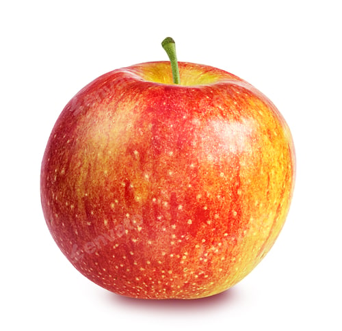 Preview: Apple Isolated On White Background