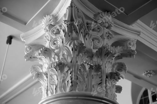 Preview: The Capital Of The Column. Black And White.