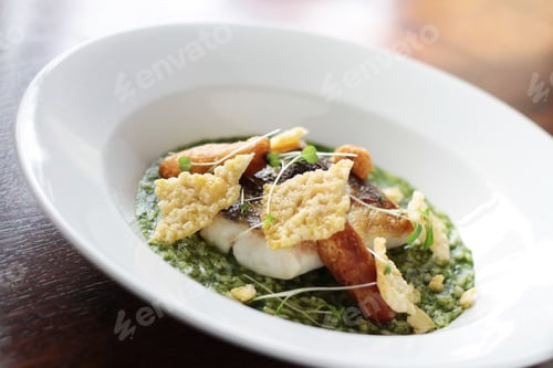 Preview: Cod Fillet With Risotto