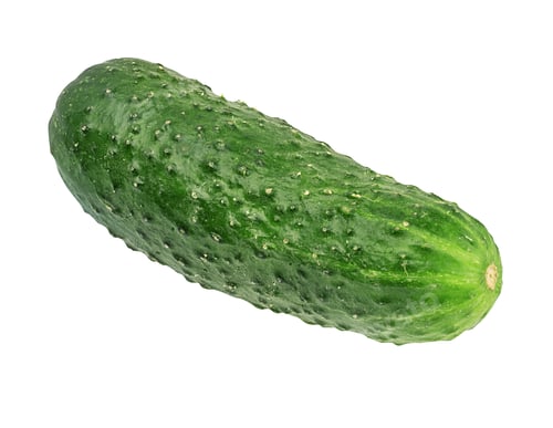 Preview: Cucumber Isolated On White Background