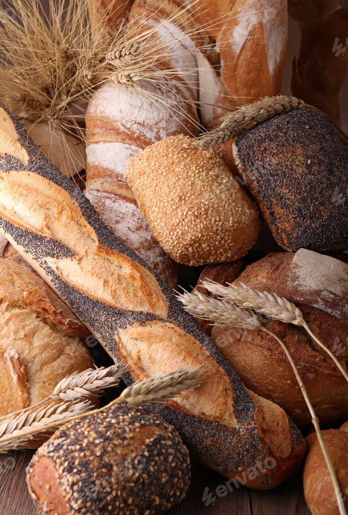 Preview: Closeup On Assortment Of Bread