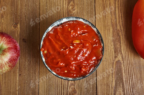 Preview: Monkey Gland Sauce - Restaurant Item In South Africa. The Tangy Sauce Is Prepared In Several
