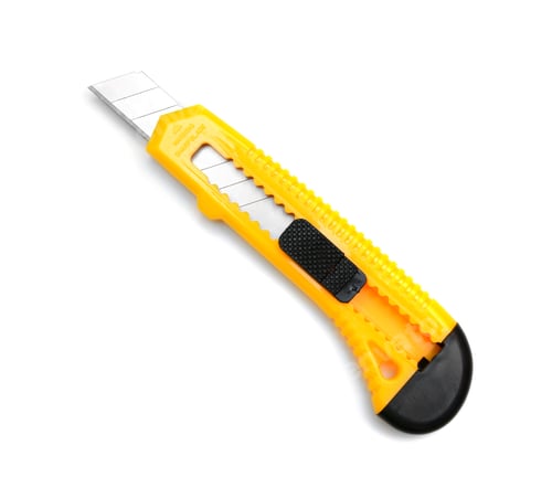 Preview: Writing Knife. On A White Background.
