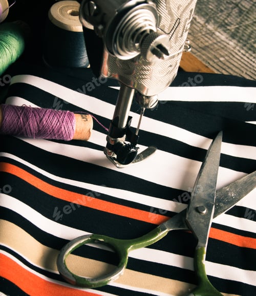 Preview: Sewing. The Sewing Machine And Tools.