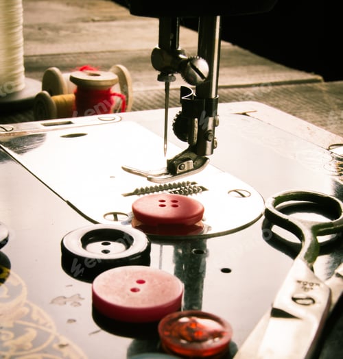 Preview: Sewing. The Sewing Machine And Tools.