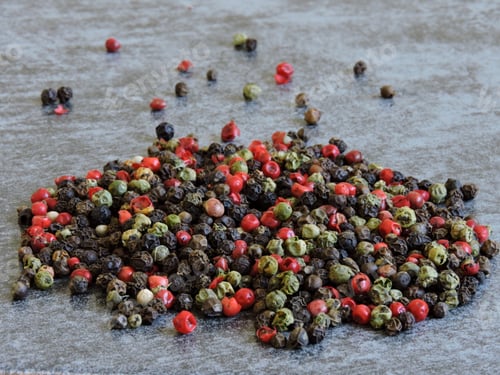 Preview: Mix Of Peppercorns. Macro.