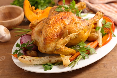 Preview: Roasted Chicken And Vegetable