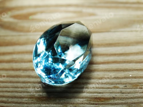 Preview: Gem Stone Sapphire Aquamarine Diamond Jewel Group