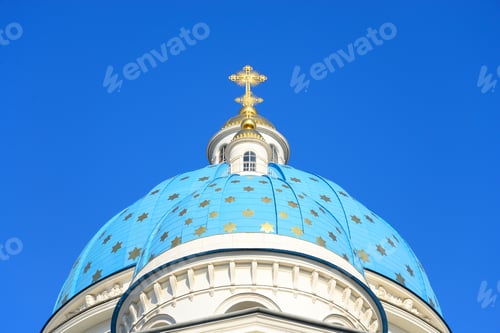 Preview: Trinity Cathedral Orthodox Cathedral In Troitsky Prospekt In The Admiralty District Of St