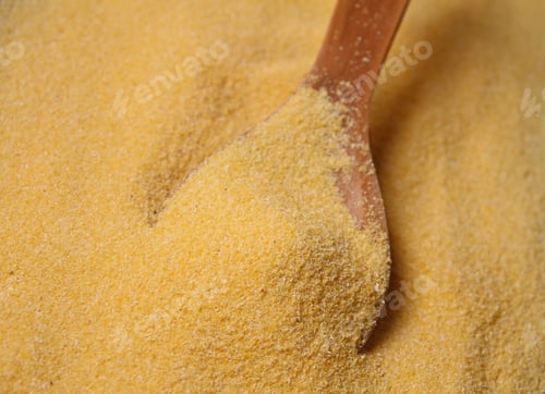 Preview: Polenta And Wooden Spoon